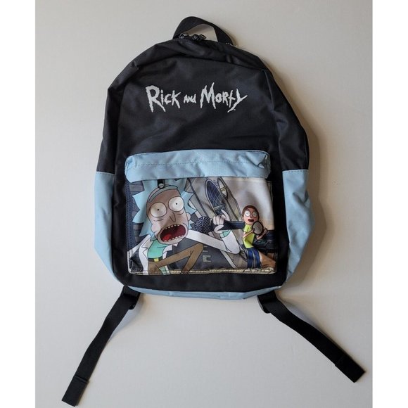 Bioworld | Bags | Bioworld Rick Morty Black Mini Backpack  Bioworld Adult Swim Rick and Morty Backpack
